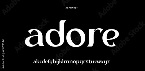 Sport Modern Alphabet Font. Typography urban style fonts for technology, digital, music, movie logo design