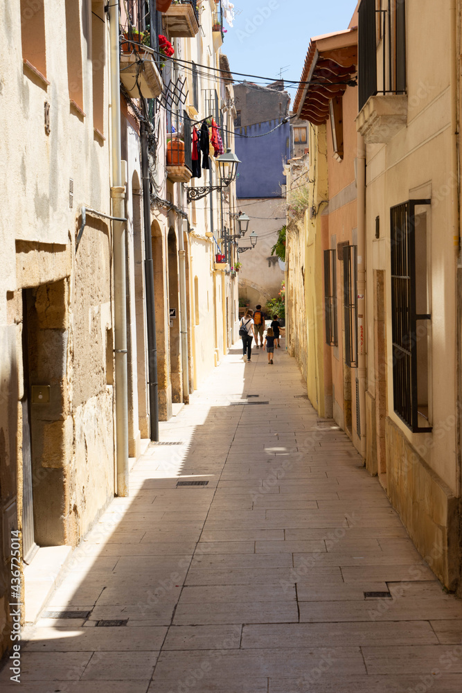 Calle del barrio antiguo de Tarragona
