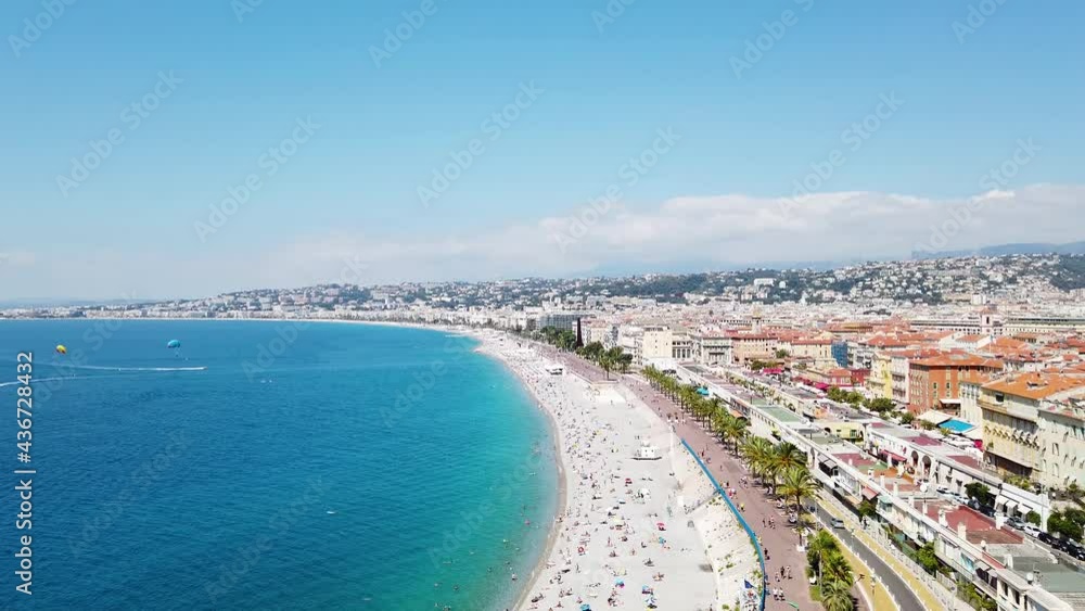 cityscape of Nice, France cityscape of Nice, France
