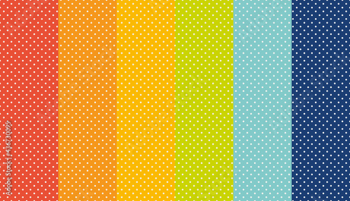 Abstract colorful background with white dot