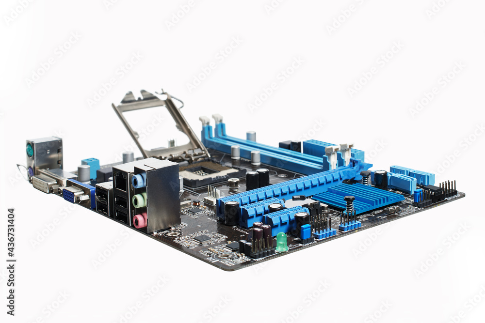 The motherboard is one of the main parts of a computer The motherboard is one of the main parts of a computer
