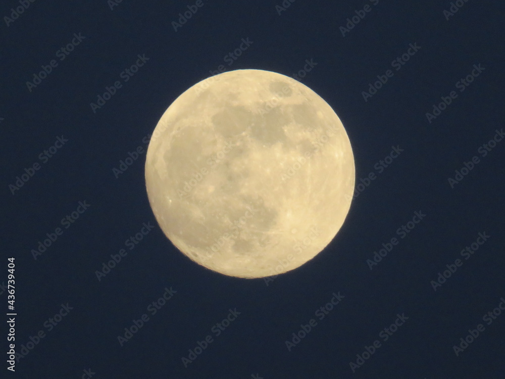 Beautiful may full moon on the beach at night Beautiful may full moon on the beach at night