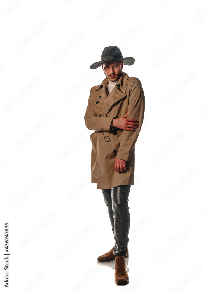 Modern trendy guy Modern trendy guy