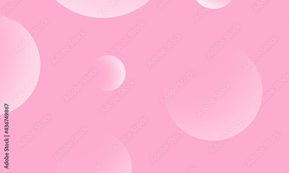 White circles gradient on pink abstract background. Modern graphic design element. White circles gradient on pink abstract background. Modern graphic design element.
