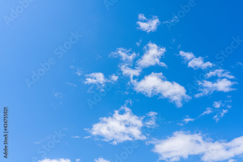 【自然】青い空と白い雲【風景】