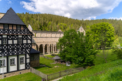 Kloster Paulinzella und Amtshaus in Thüringen photo