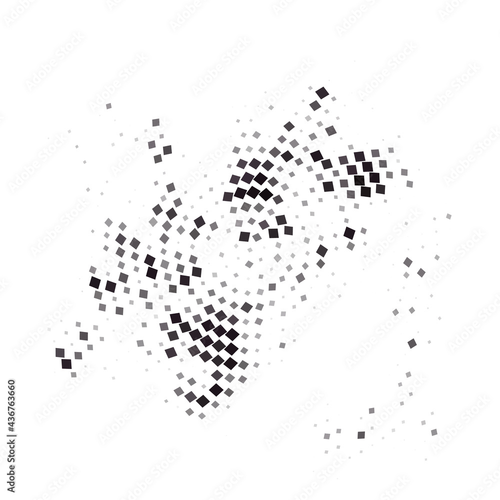 Halftone dotted radiate texture. Vector abstract background, overlay. Minimalists art element for advertisement banners, comic books, posters, packaging. Halftone dotted radiate texture. Vector abstract background, overlay. Minimalists art element for advertisement banners, comic books, posters, packaging.