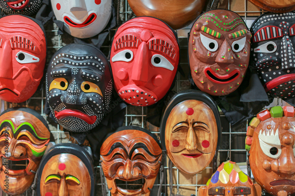 Korean mask .Tal and Talchum, Korean mask .Tal and Talchum,