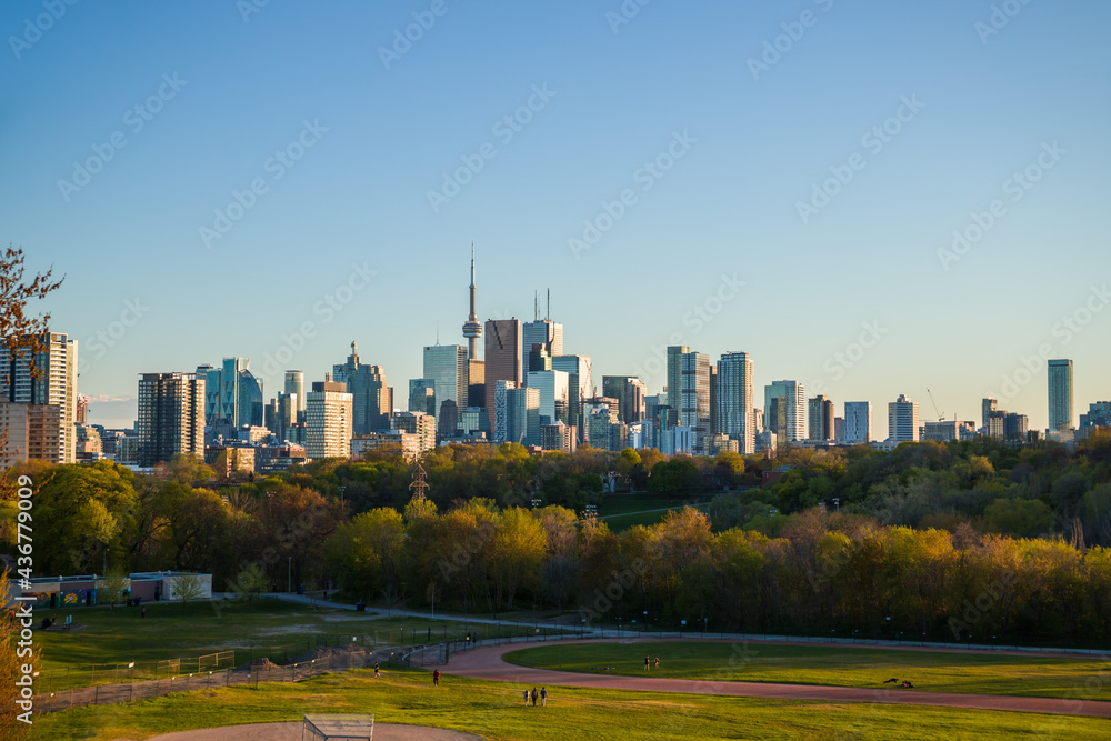 Obraz premium city skyline