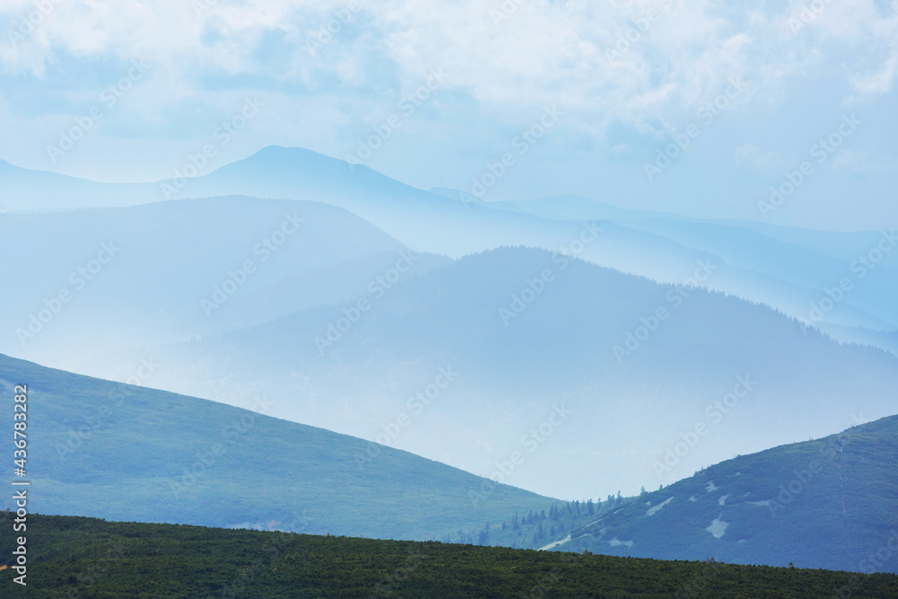 Obraz premium Carpathian mountains