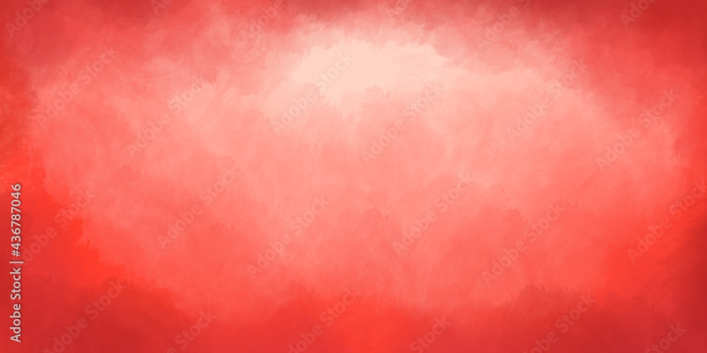 Red painted texture background