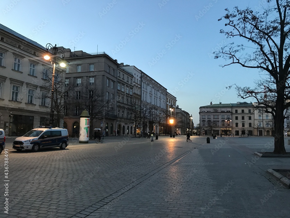 Market square, krakow, Poland 
