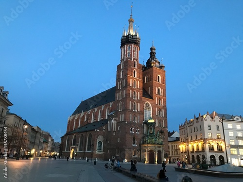 saint Maria cathedral, Poland, Krakow 