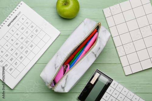 Pencil case and stationery ...