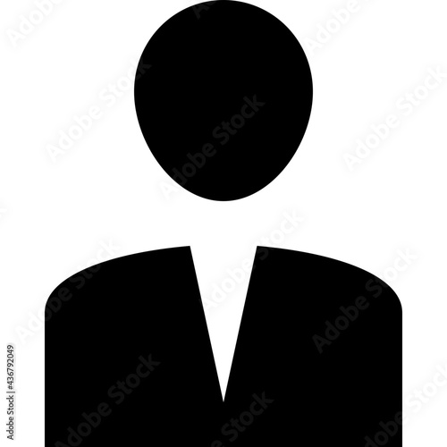 Avatar Vector Glyph Icon