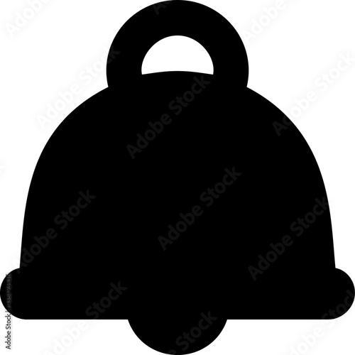 Bell Glyph Vector Icon