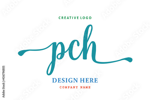 PCH lettering logo is simple, easy to understand and authoritative