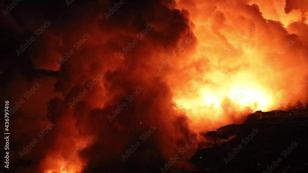 Close up of lava smoke rising. Close up of lava smoke rising.