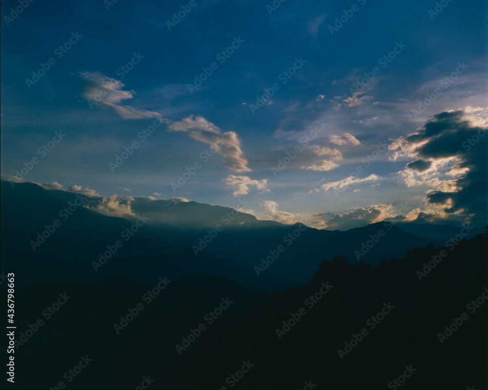 Clouds over the mountains Clouds over the mountains