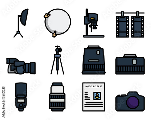 Photography Icon Set