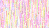 Abstract colorful rainbow strands texture background. 3d rendering picture.