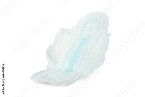 Canvastavla Fresh sanitary pad isolated on white background