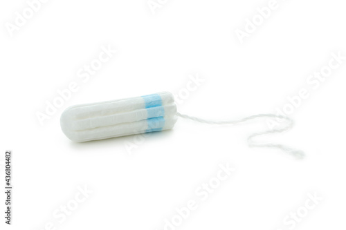 Cuadro en lienzo One unused tampon isolated on white background