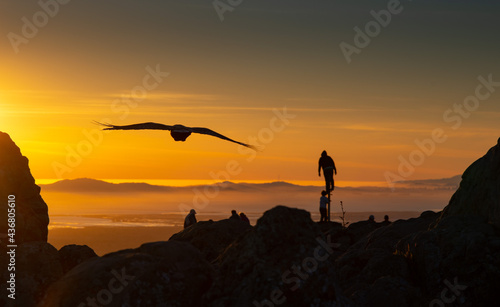 Sunset at Mission Peak  California