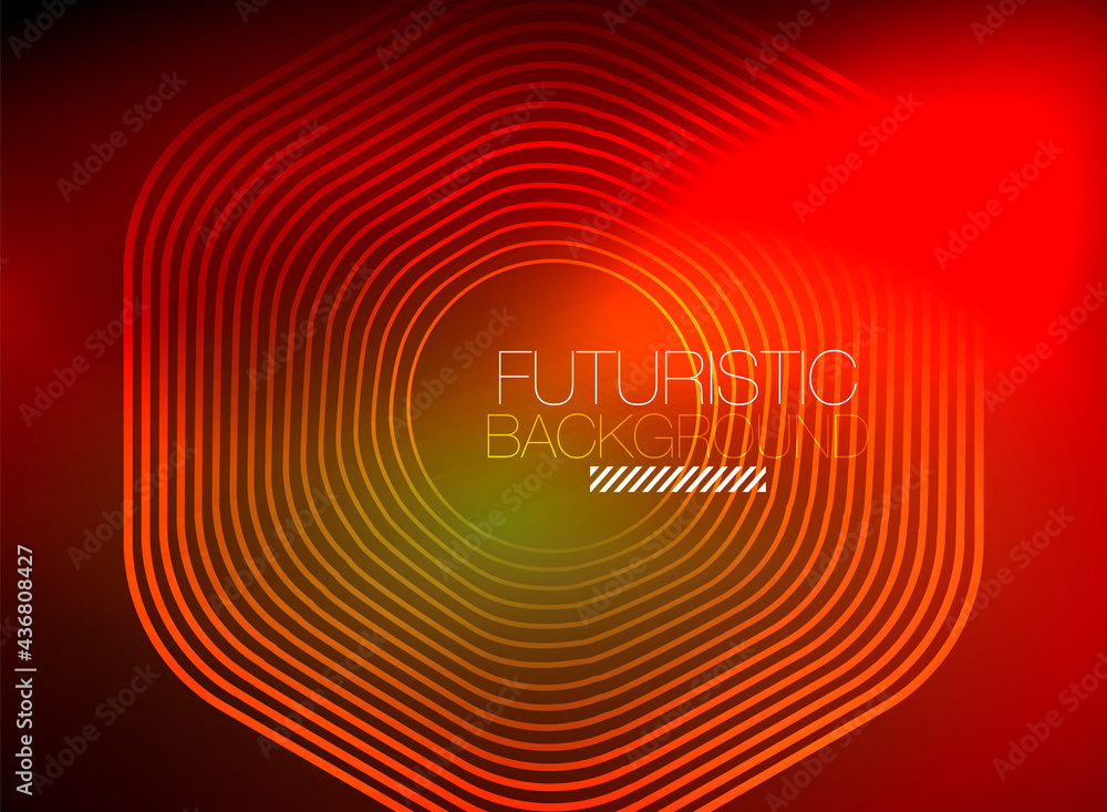Neon color square shape lines abstract background. Shiny magic energy and motion concept, vector abstract wallpaper background Neon color square shape lines abstract background. Shiny magic energy and motion concept, vector abstract wallpaper background
