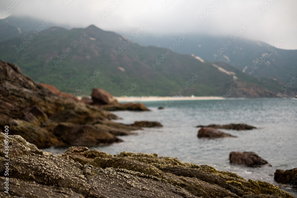 Tai Long Wan beach despite being remote, has become an increasingly popular destination during the pandemic in Hong Kong. It's situated in Eastern Sai Kung and is one of national parks.