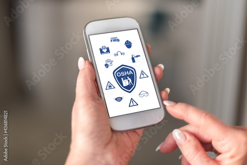 Osha concept on a smartphone