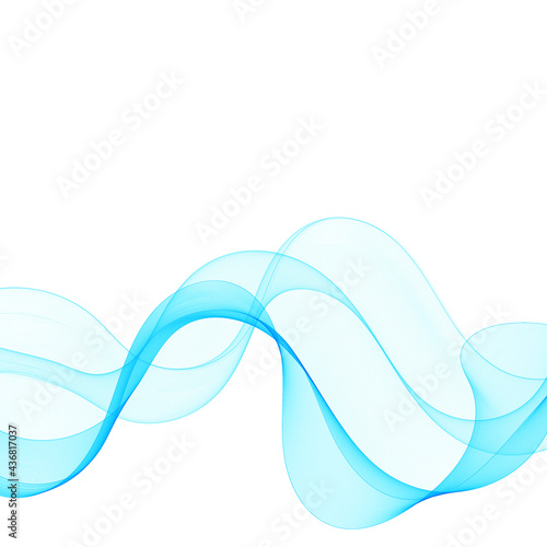 Blue wave pattern. Template for presentation. vector design element. eps 10
