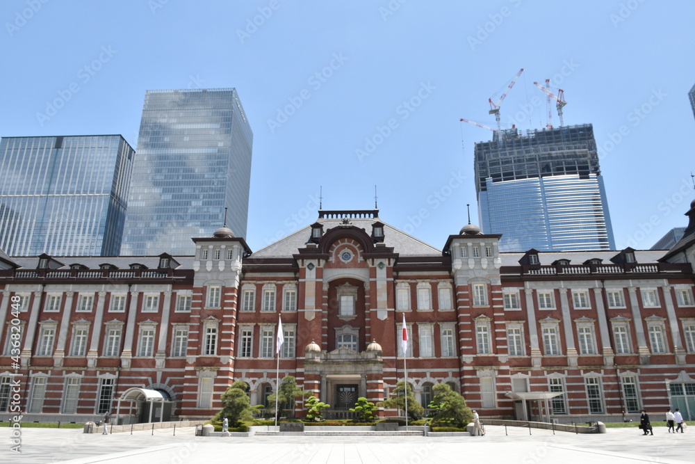 Naklejka premium 東京駅