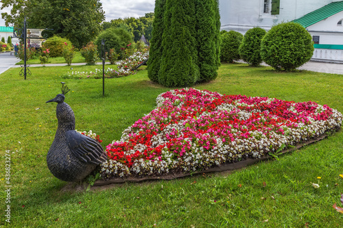 Flower bed, Russia