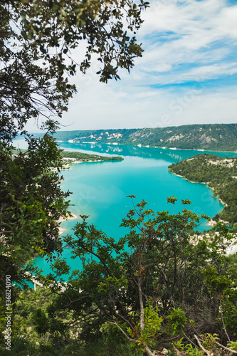 lac de Sainte-Croix ,Lake of Sainte-Croix, France, Provence