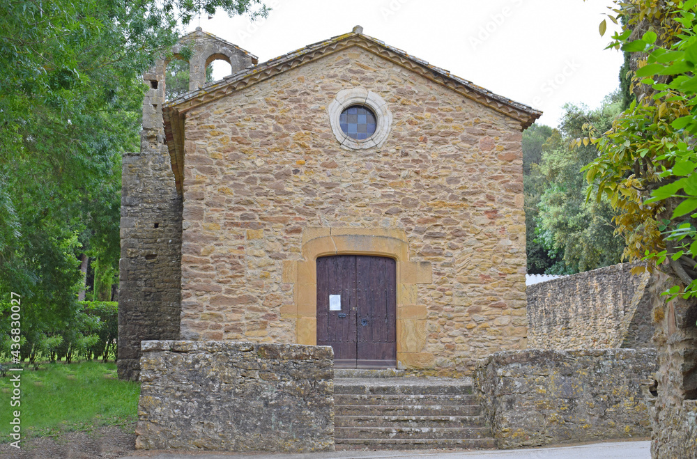 Iglesia de Santa Suana, Peratallada Gerona España
