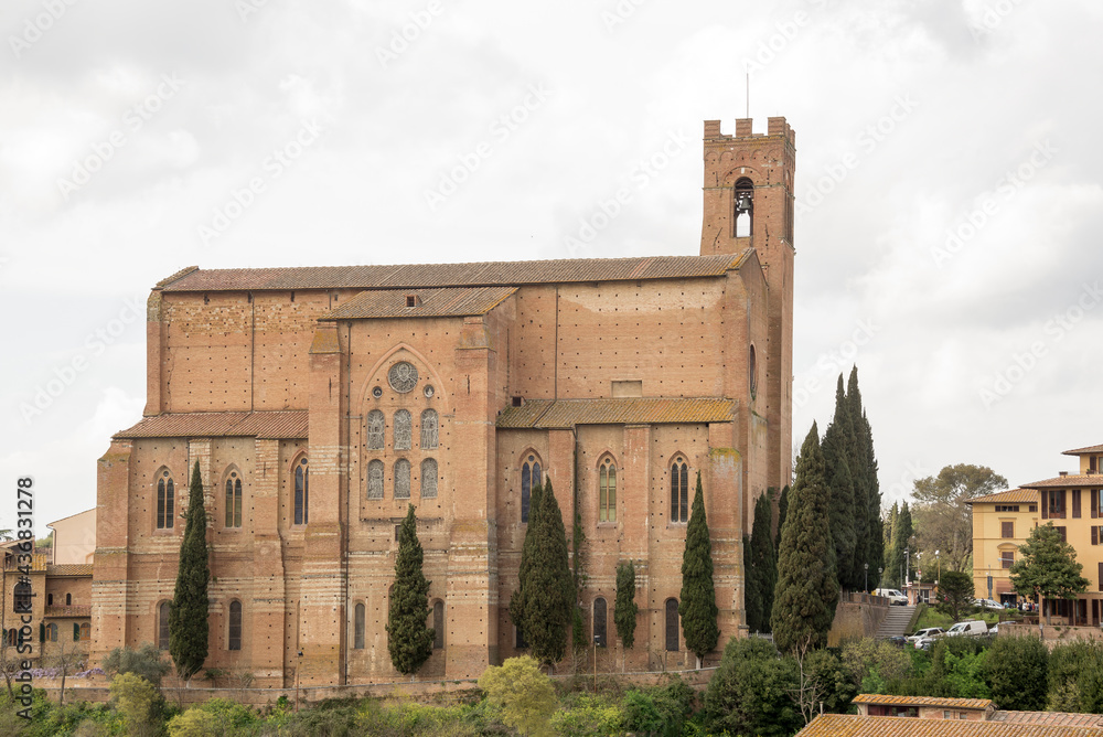 Church of St. Dominic. Siena.