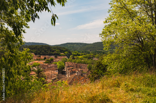 Provencal Village Salernes, France