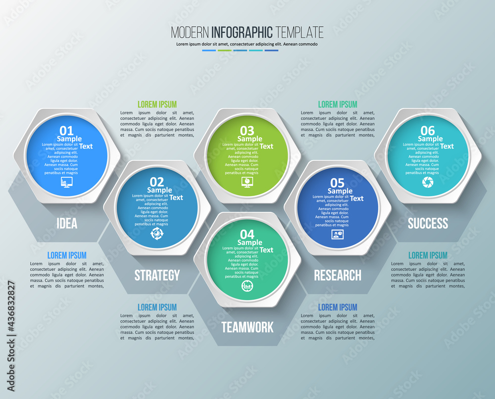 Abstract 3D Paper Infographics. Business template .Vector illustration Abstract 3D Paper Infographics. Business template .Vector illustration