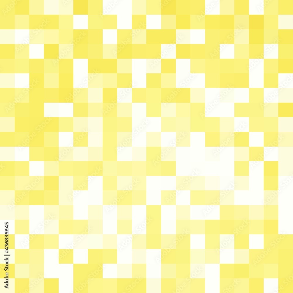 Abstract Yellow mosaic background. Vector background. Gold mosaic. Pixel art background. Abstract Yellow mosaic background. Vector background. Gold mosaic. Pixel art background.