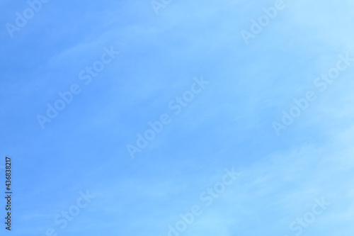 Light Blue Sky with Cirrostratus Clouds