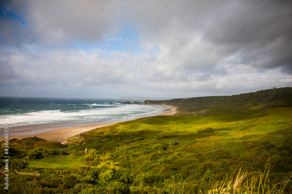 Spring landscape in the lands of Ireland Spring landscape in the lands of Ireland