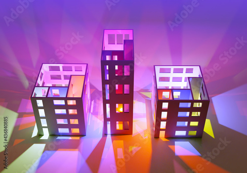 Abstract illustration with ...