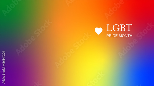 Abstract background of rainbow color