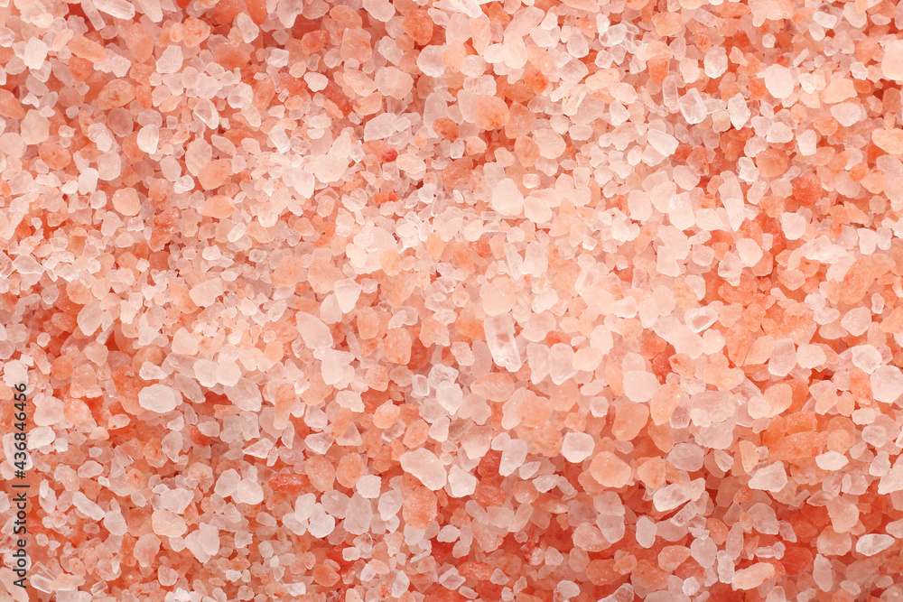 Close up top view of himalayan pink salt texture background with high resolution. Close up top view of himalayan pink salt texture background with high resolution.
