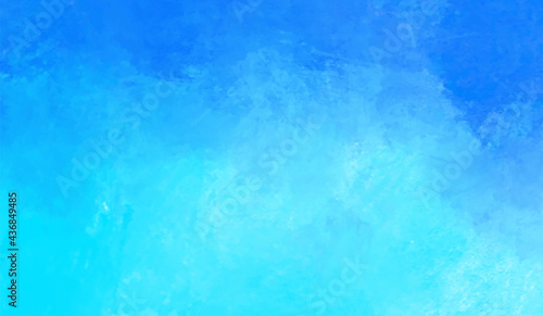 Vector abstract color paint blue color background.