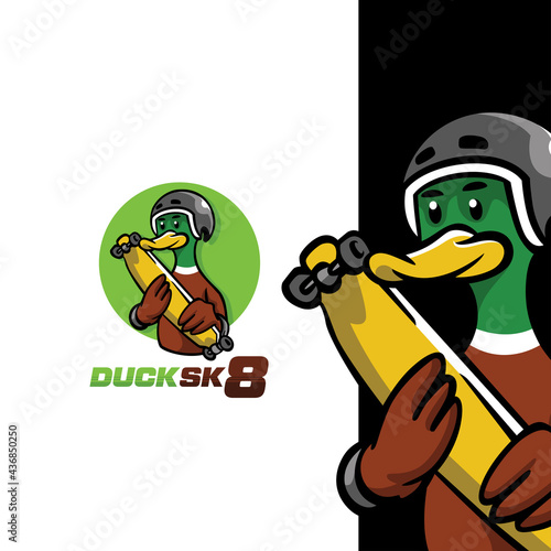 Duck Skateboard Logo