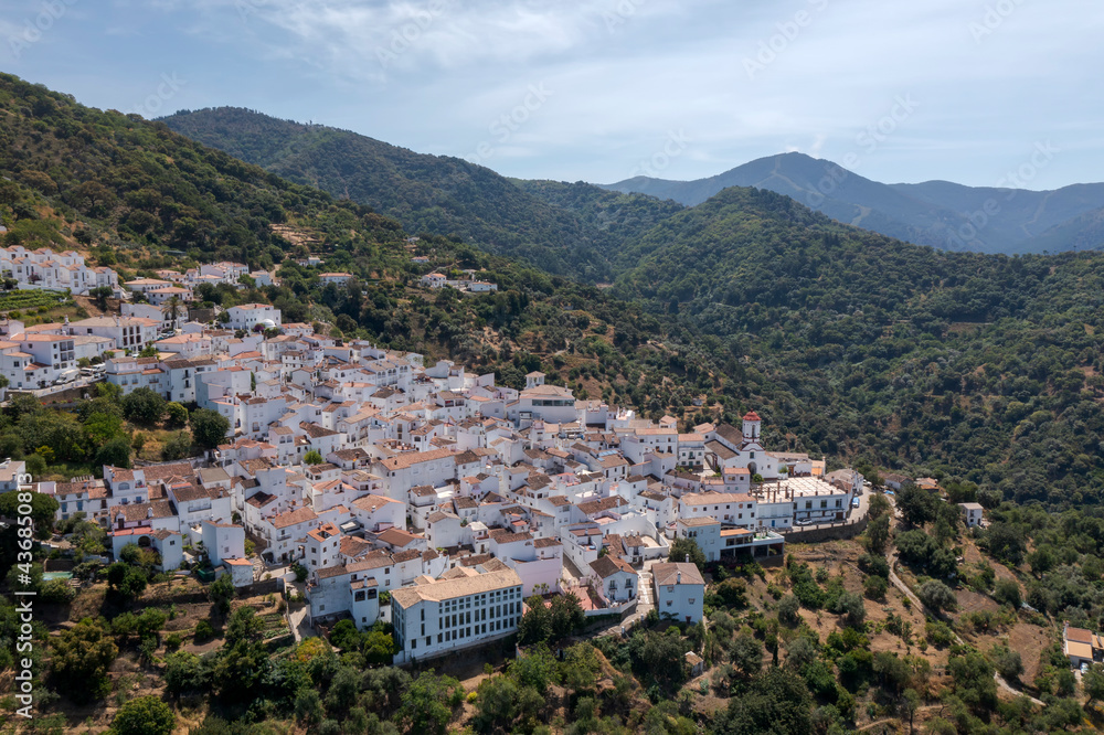 Municipio de Genalguacil en la comarca del valle del Genal, Andalucía