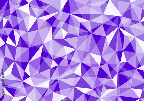 Polygonal background purple