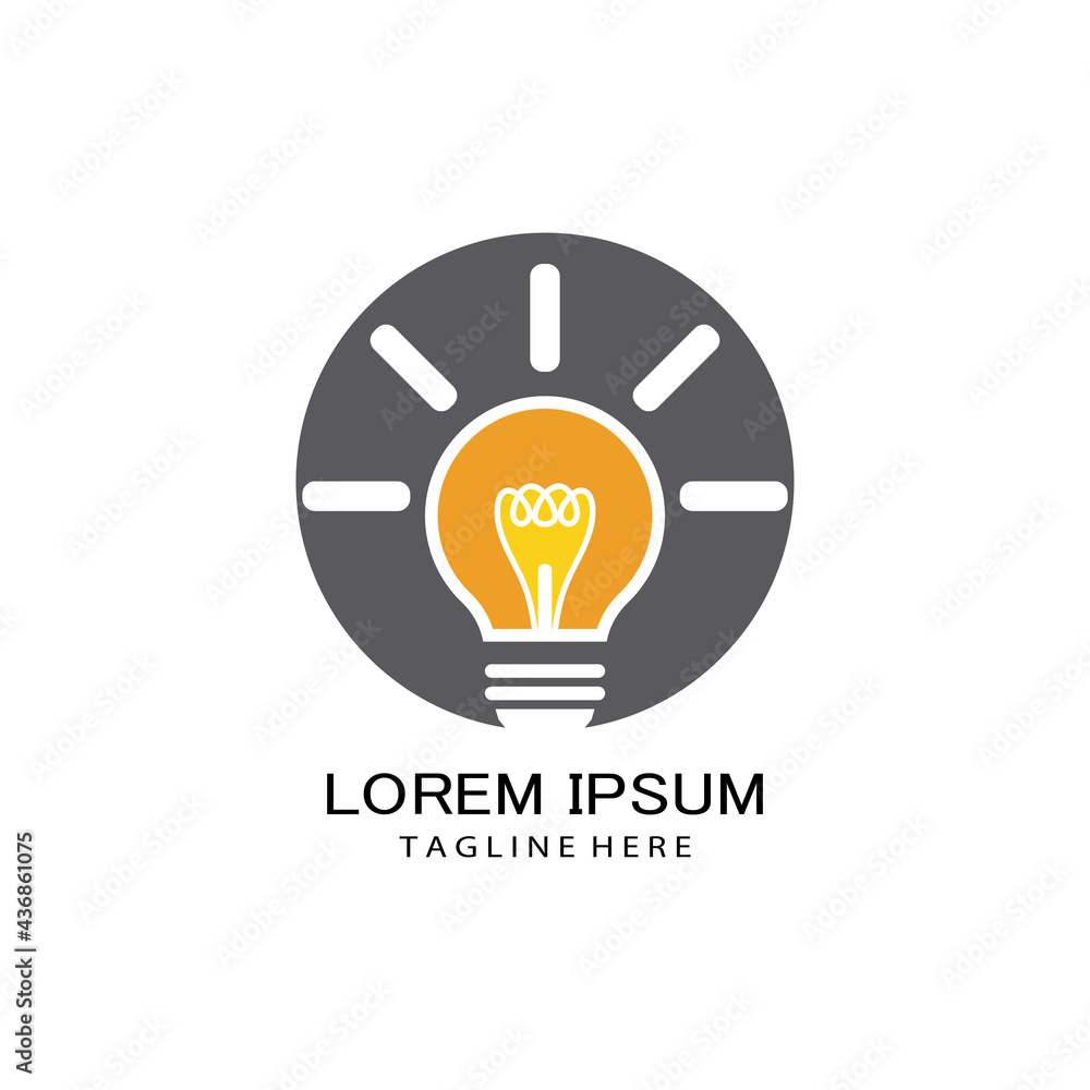 light bulb symbol vector design illustration light bulb symbol vector design illustration